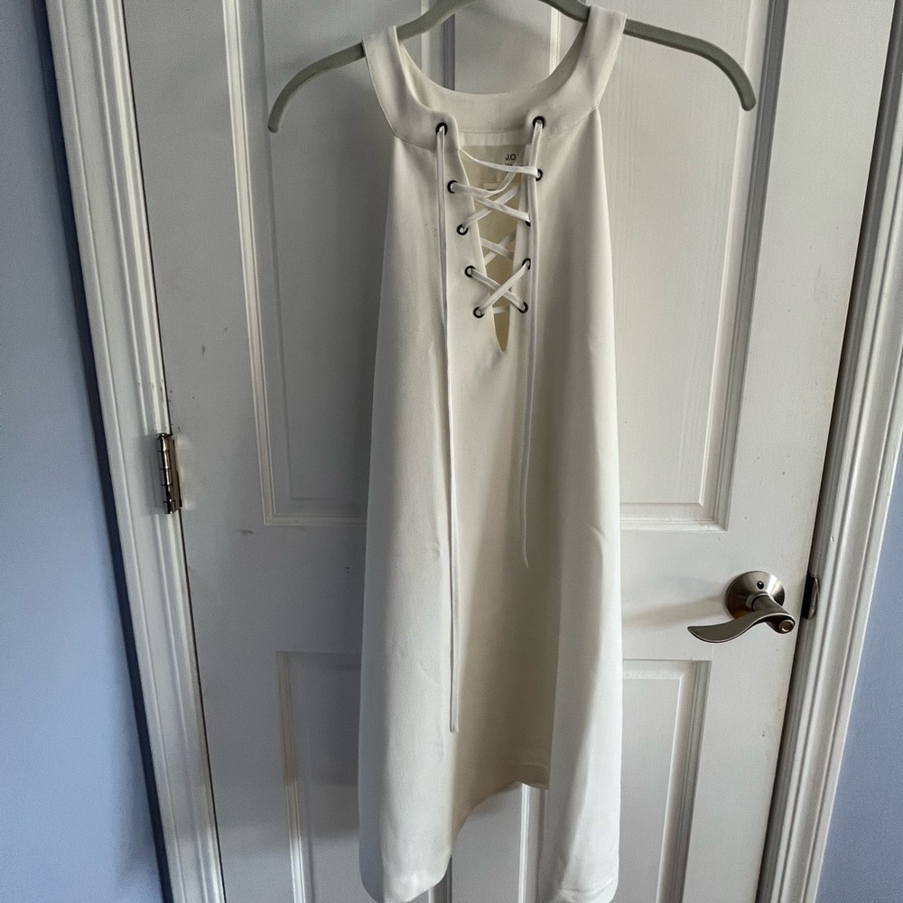 Lace-Up Mini Dress (Nordstrom)